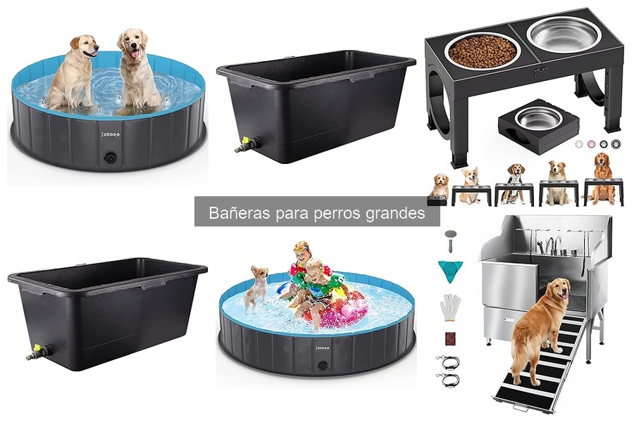 Mantenimiento y limpieza de bañeras para perros grandes