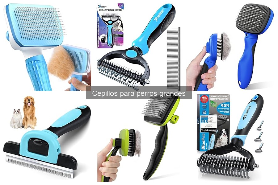Materiales ideales para cepillos de perros grandes