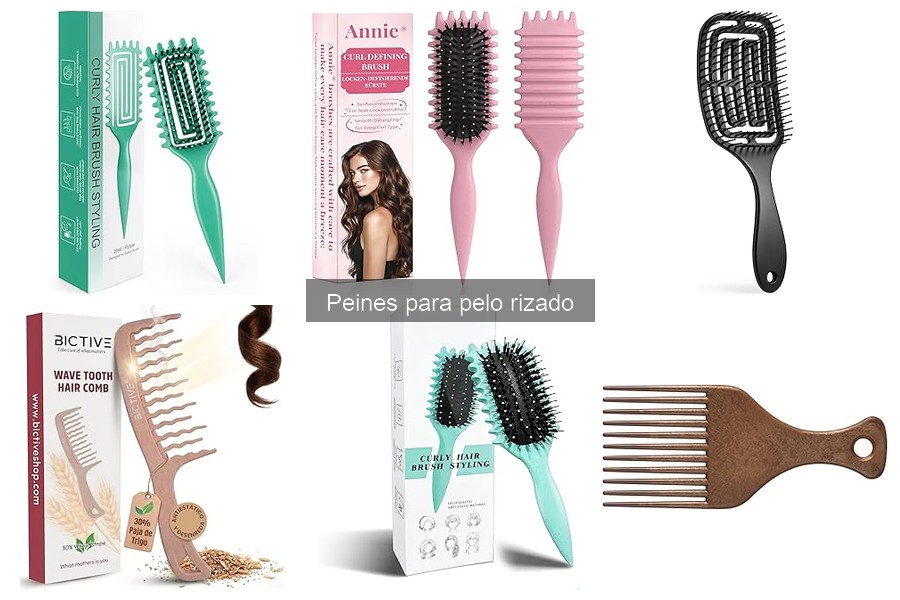 Materiales ideales para peines de pelo rizado: guía completa
