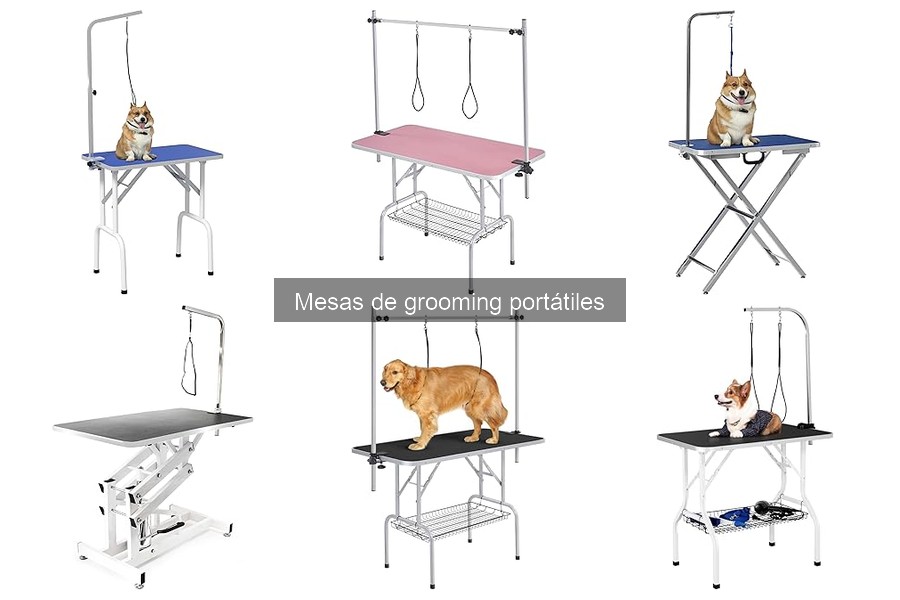 Medidas Ideales de Mesas de Grooming Portátiles para Mascotas