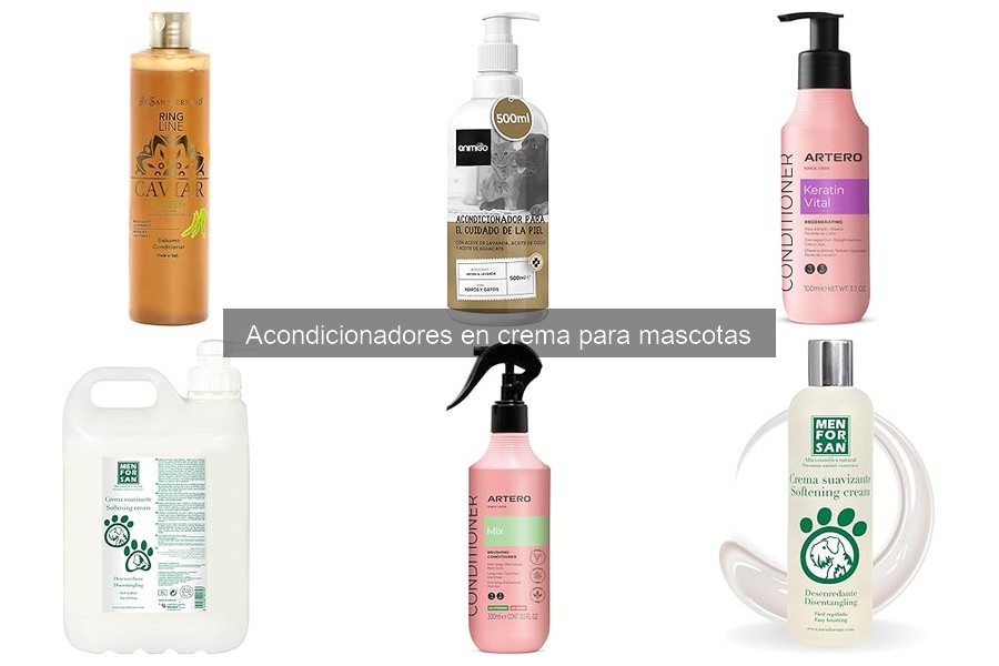 Mejores acondicionadores en crema para perros con piel sensible