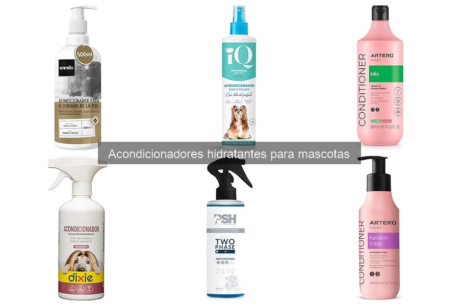 Mejores acondicionadores hidratantes para perros en 2023