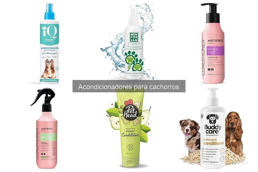 Mejores acondicionadores para cachorros con piel sensible