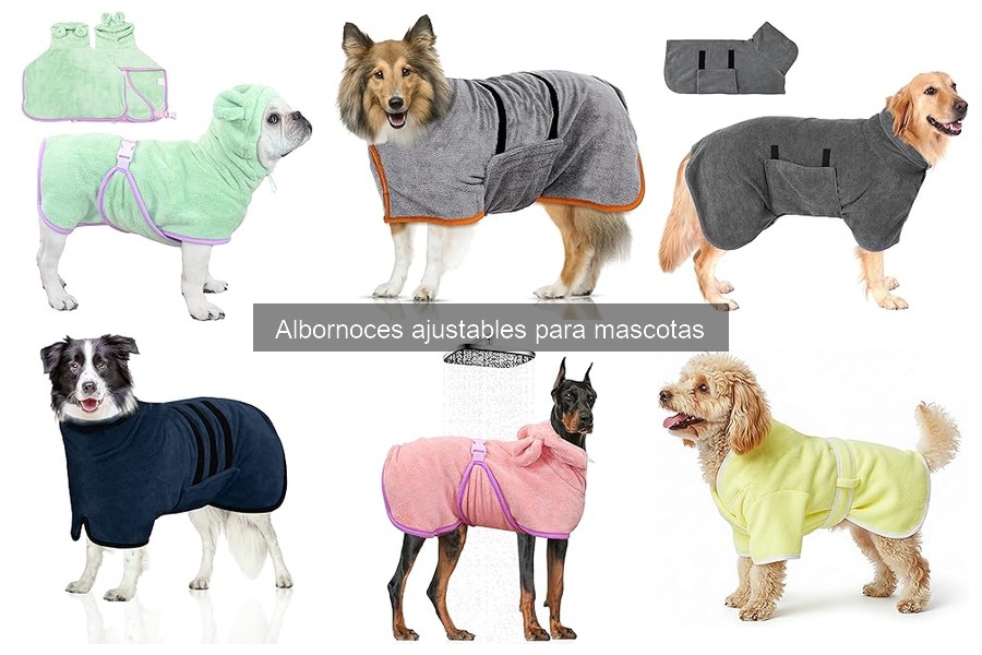 Mejores albornoces ajustables para perros pequeños