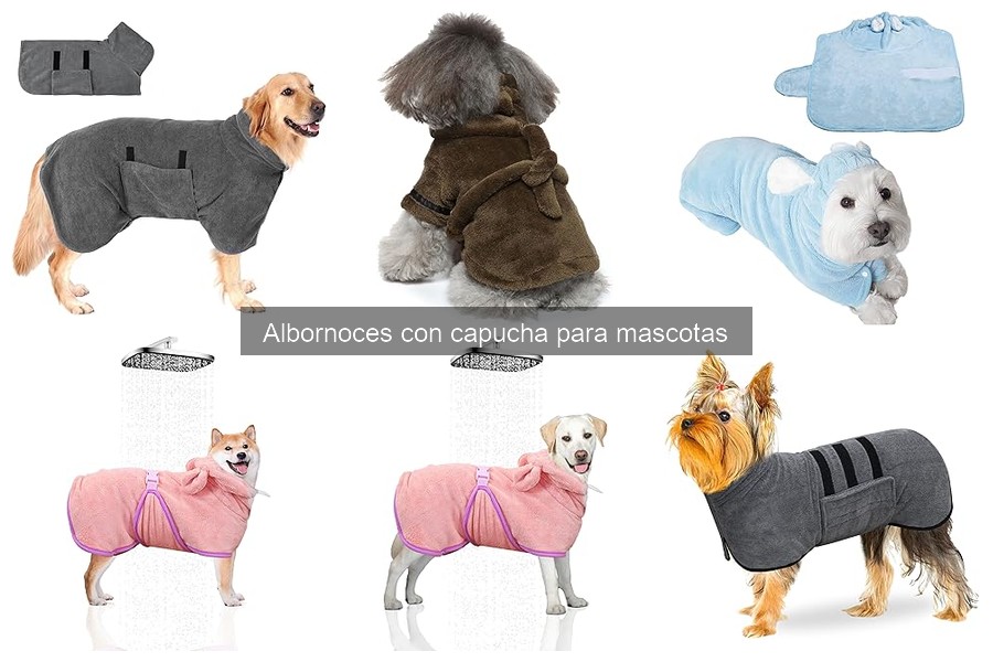 Mejores albornoces con capucha para perros pequeños
