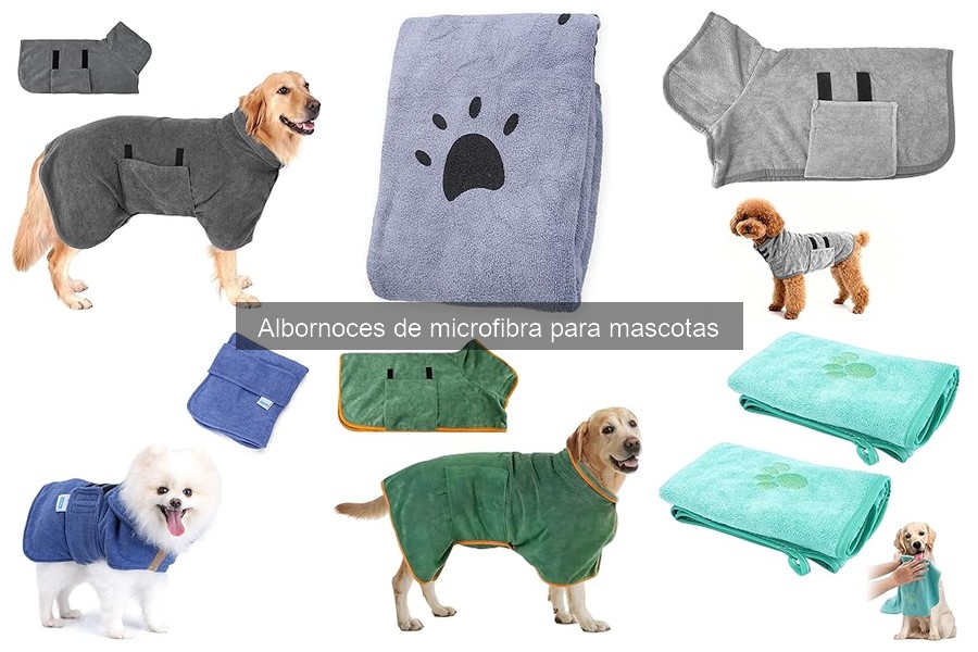 Mejores albornoces de microfibra para mascotas en 2023