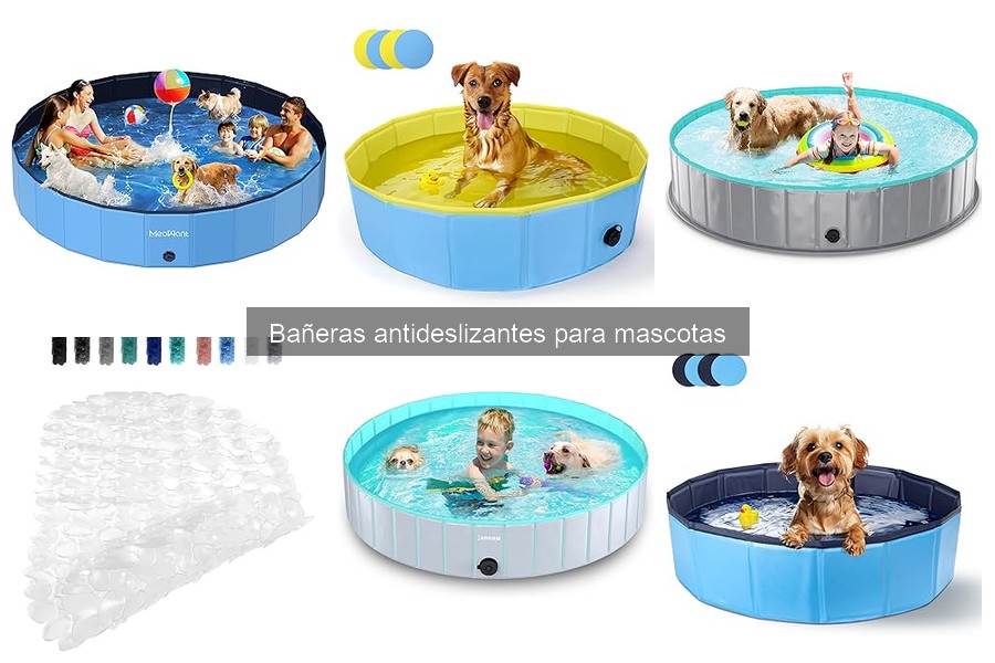 Mejores bañeras antideslizantes para perros grandes en 2023