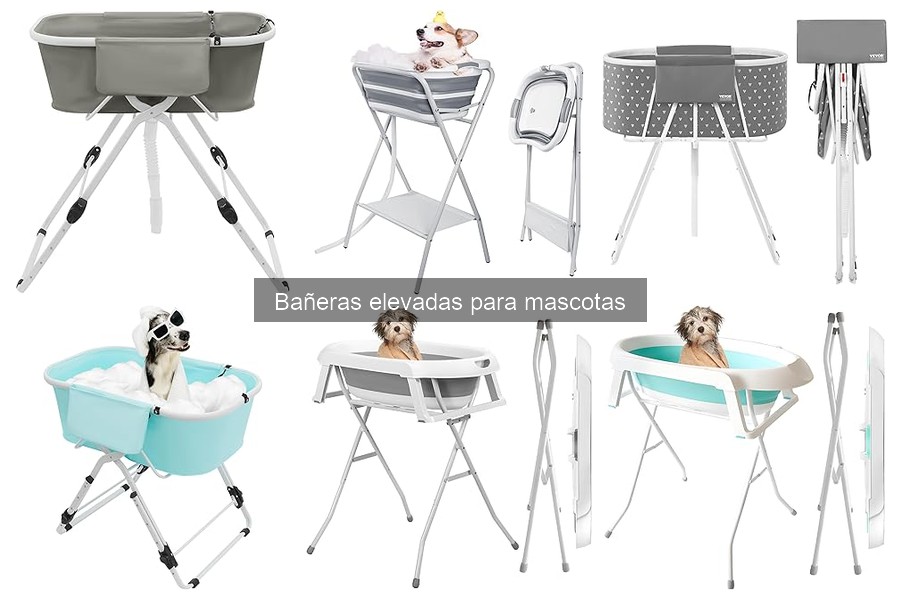 Mejores bañeras elevadas para perros pequeños en casa