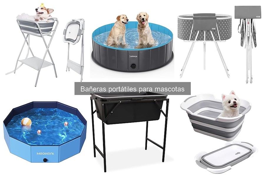 Mejores bañeras portátiles para perros grandes: comparativa 2023