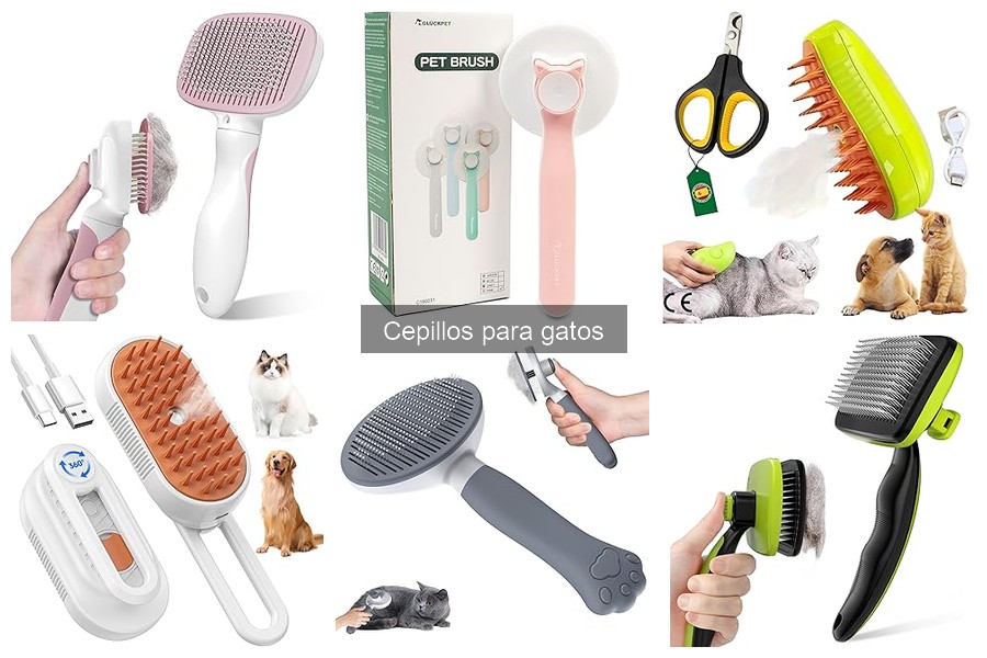 Mejores cepillos para gatos de pelo largo: comparativa 2023