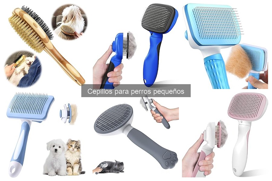 Mejores cepillos para perros pequeños con pelo largo