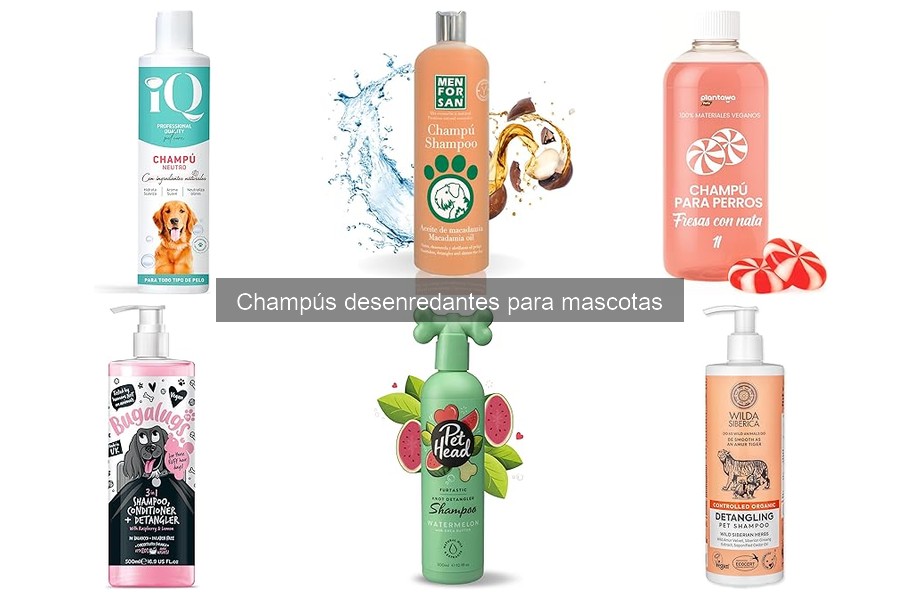 Mejores champús desenredantes para perros de pelo largo
