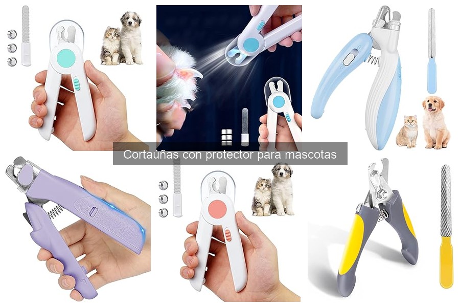 Mejores cortaúñas con protector para mascotas en 2023