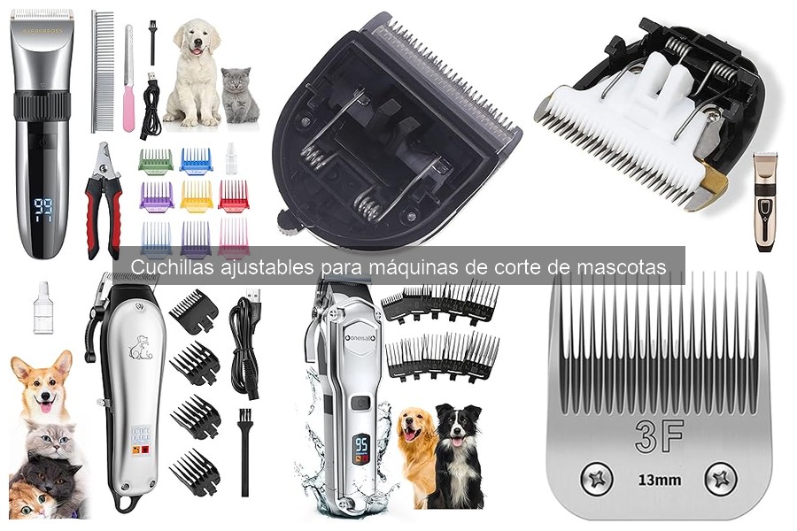 Mejores cuchillas ajustables para perros de pelo largo