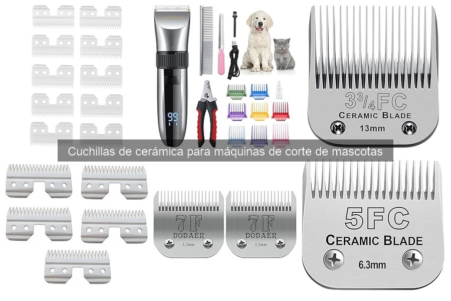 Mejores cuchillas de cerámica para peluquería canina en casa