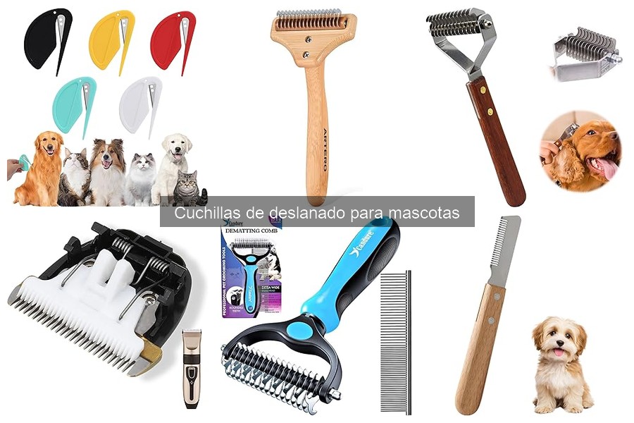 Mejores cuchillas de deslanado para gatos: comparativa 2023
