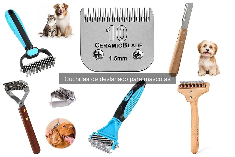 Mejores cuchillas de deslanado para pelajes rizados
