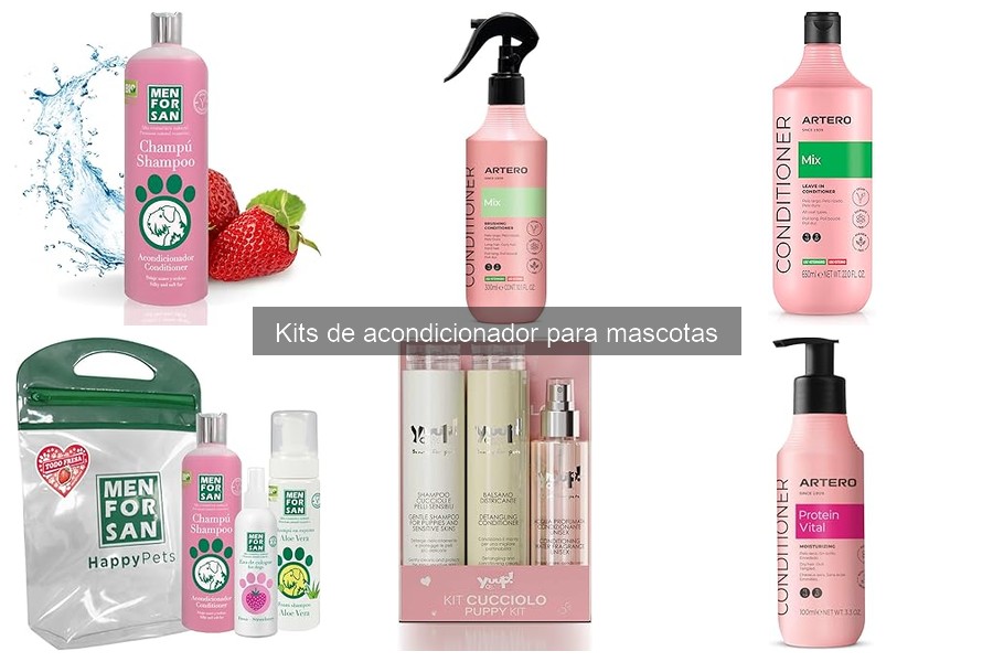 Mejores kits de acondicionador para perros y gatos en 2023