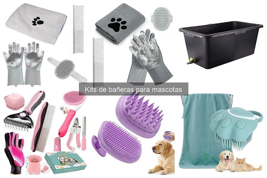 Mejores Kits de Bañera para Mascotas al Mejor Precio