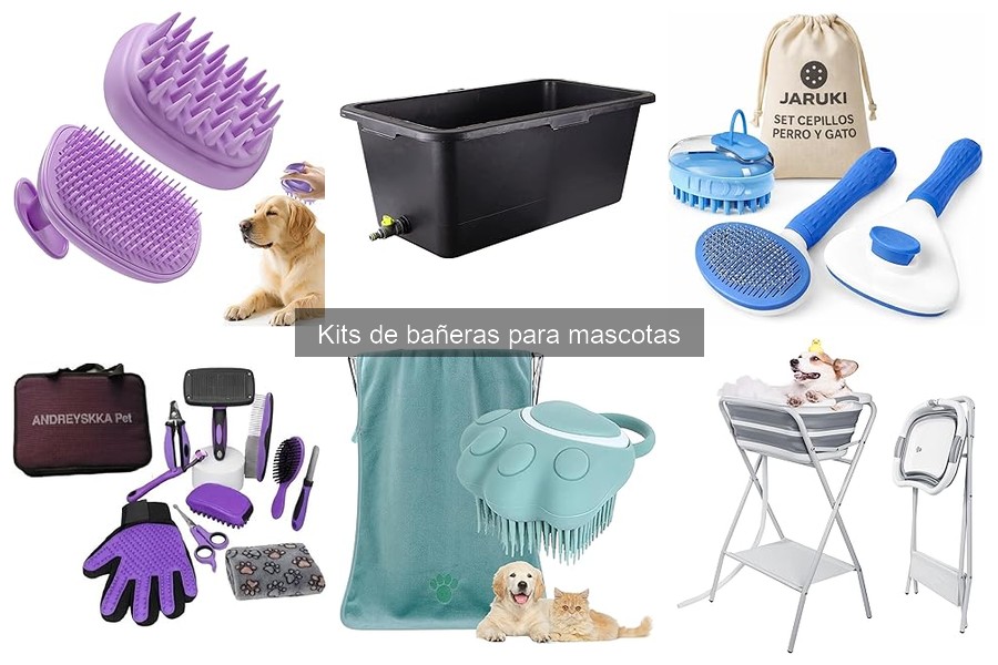 Mejores kits de bañeras para mascotas en 2023
