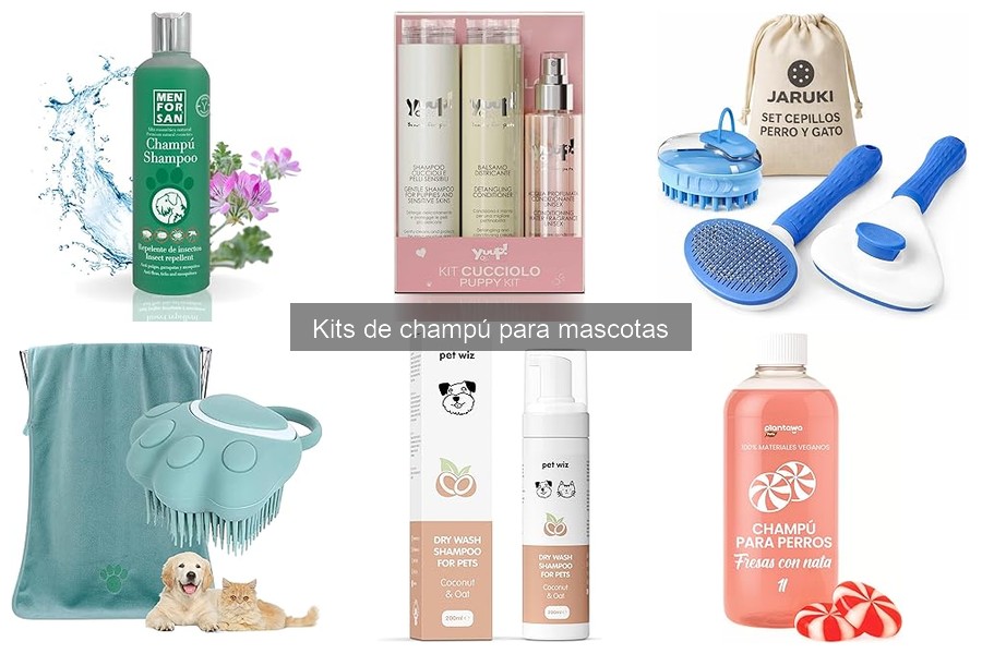 Mejores kits de champú para perros: comparativa y valoraciones