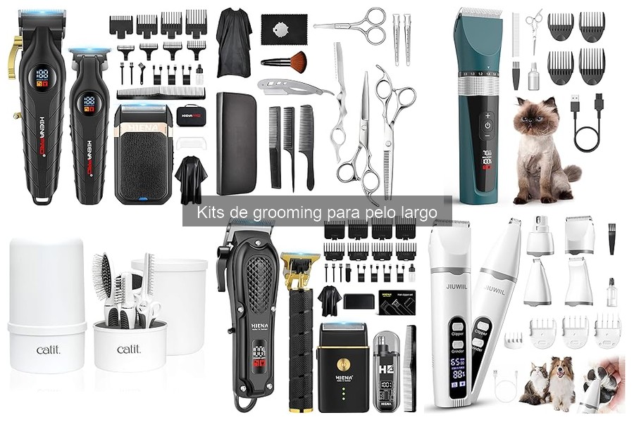 Mejores kits de grooming para perros de pelo largo en 2023