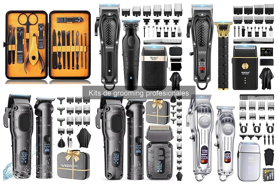 Mejores kits de grooming profesionales para perros grandes