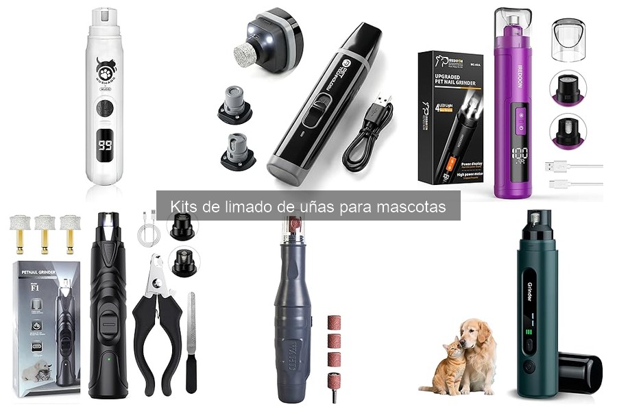 Mejores kits de limado de uñas para perros y gatos en 2023