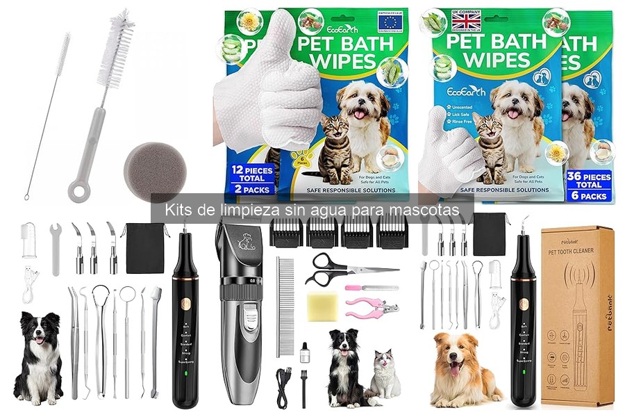 Mejores kits de limpieza sin agua para perros en 2023