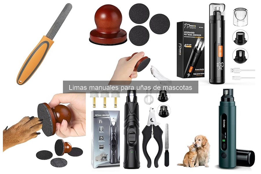 Mejores limas manuales para uñas de perros pequeños