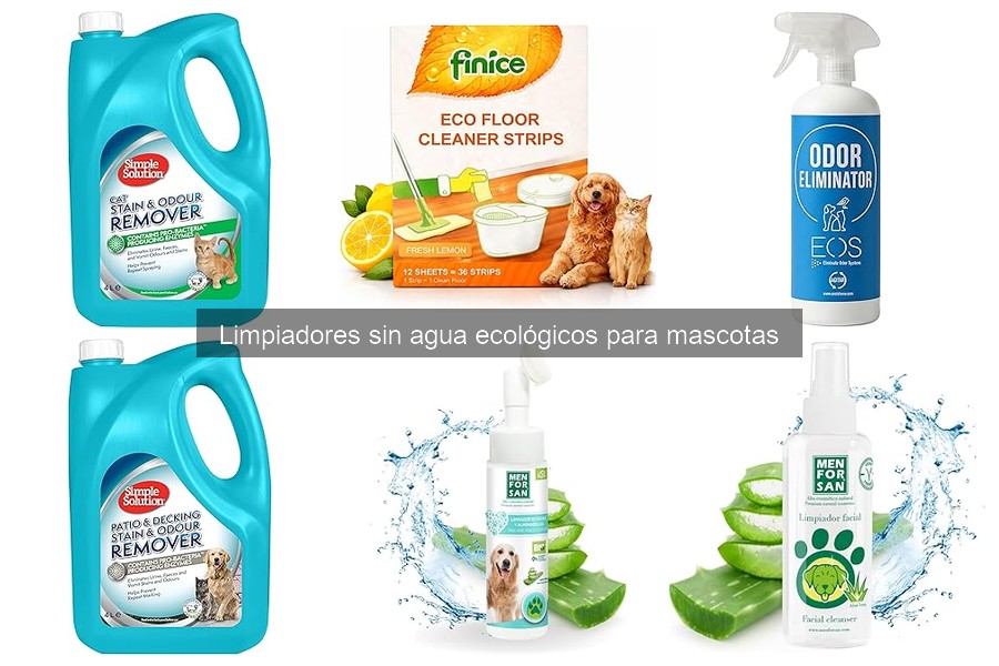 Mejores limpiadores sin agua ecológicos para gatos