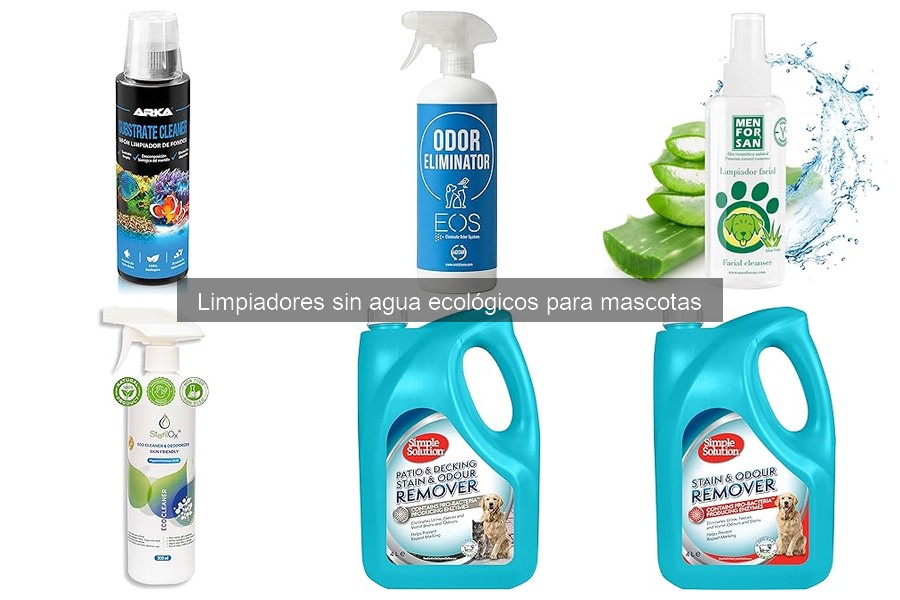 Mejores Limpiadores Sin Agua Ecológicos para Perros