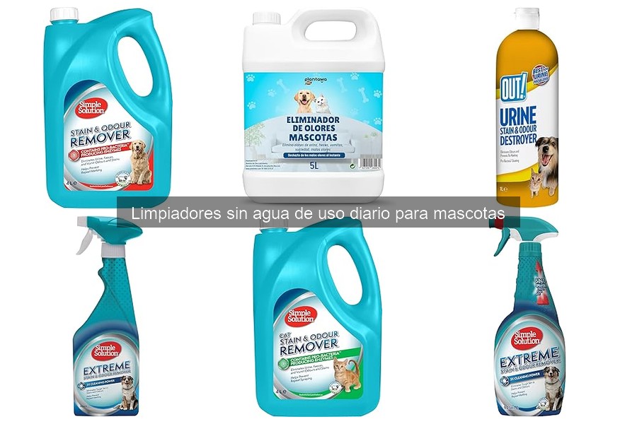 Mejores limpiadores sin agua para perros pequeños: comparativa