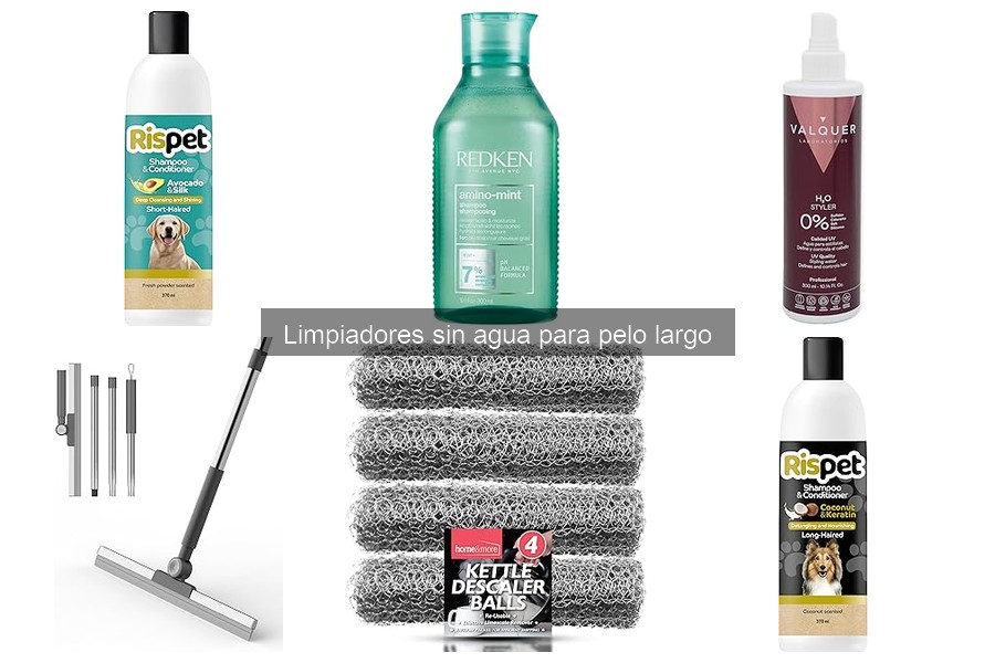 Mejores limpiadores sin agua para perros y gatos de pelo largo
