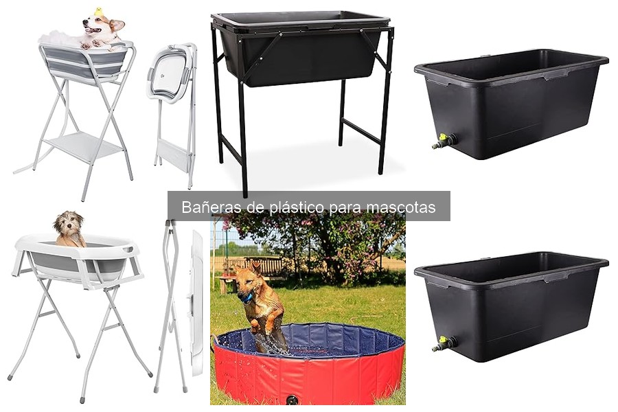 Mejores marcas de bañeras de plástico para mascotas