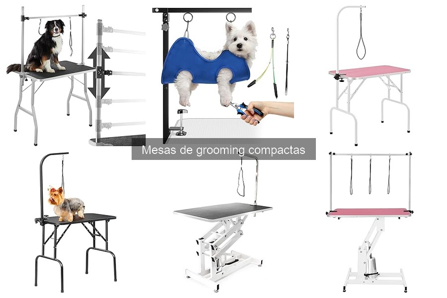 Mejores marcas de mesas de grooming compactas para mascotas