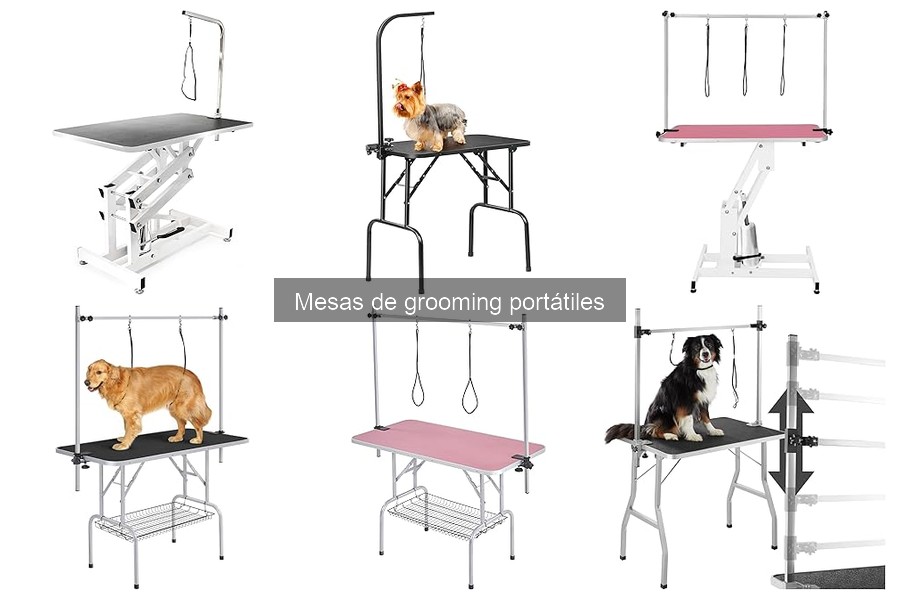 Mejores mesas de grooming portátiles para perros pequeños