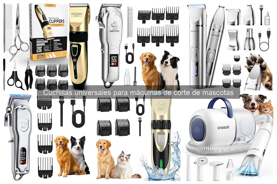 ** Mejores ofertas y precios de cuchillas universales para mascotas