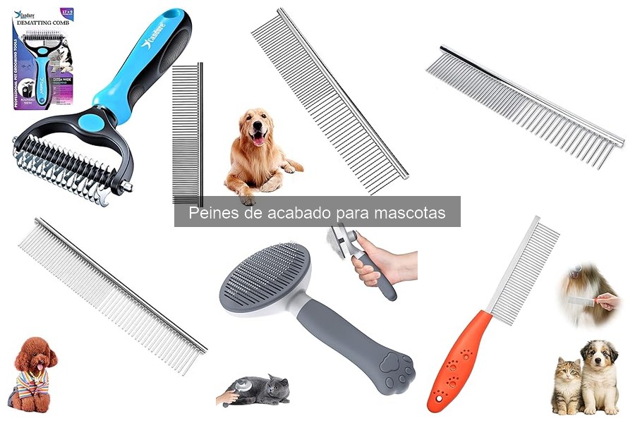 Mejores peines de acabado para mascotas: comparativa de marcas
