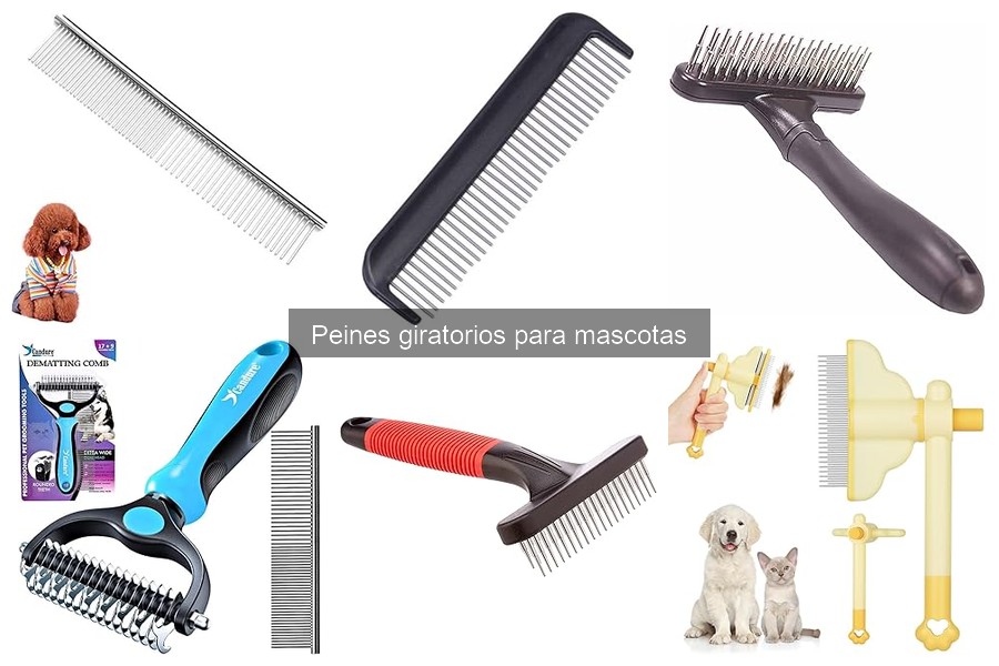 Mejores peines giratorios para gatos: comparativa y guía 2023