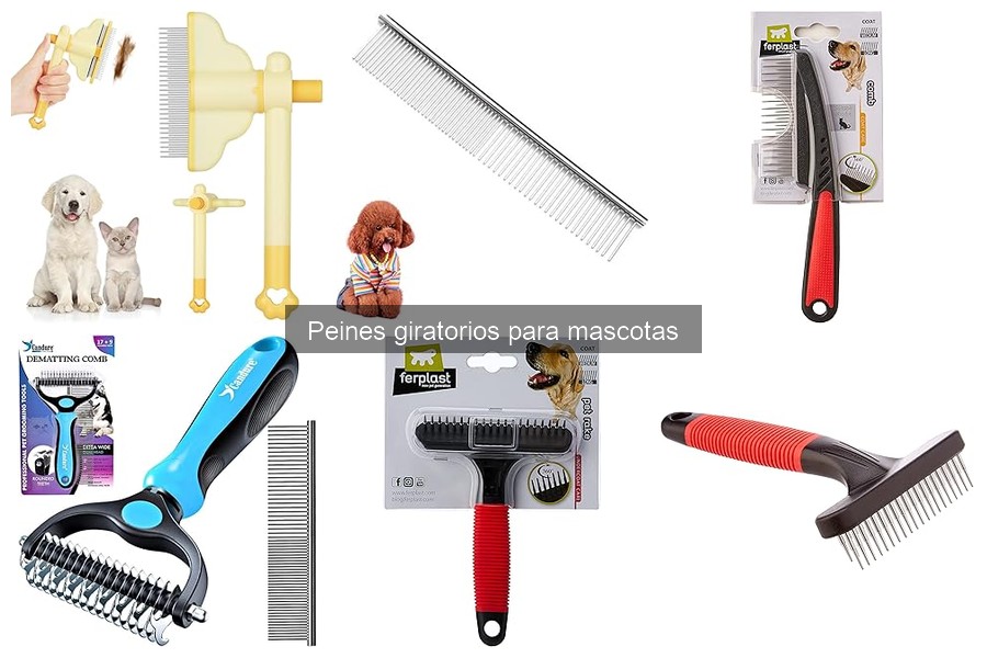 Mejores peines giratorios para perros de pelo largo 2023