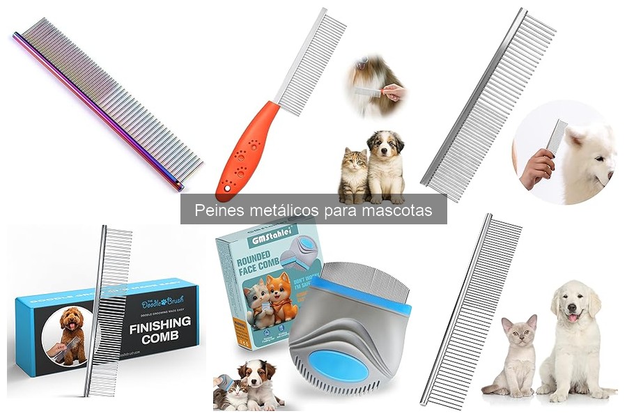 Mejores peines metálicos para perros de raza larga