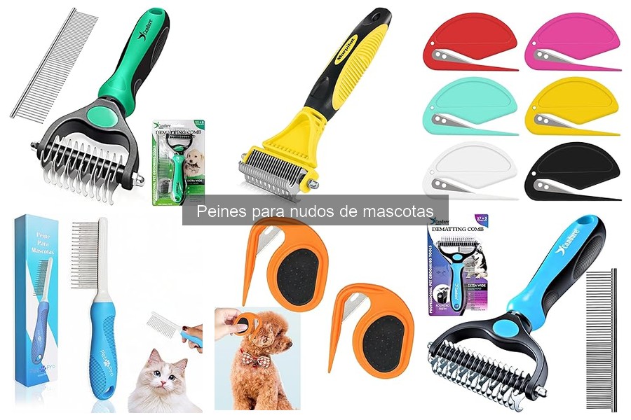 Mejores peines para nudos de mascotas en 2023: Opiniones y Reseñas
