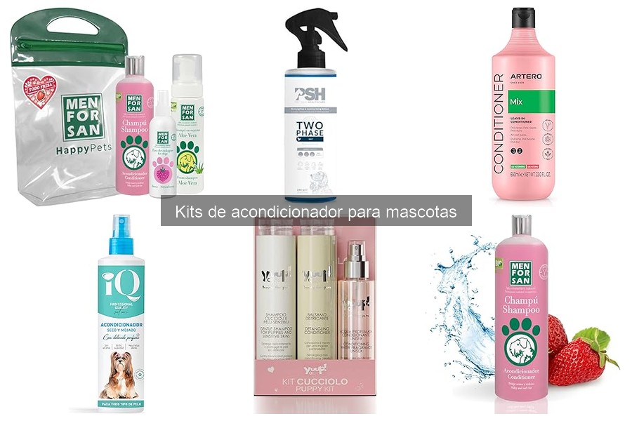 Mejores precios para kits de acondicionador de mascotas
