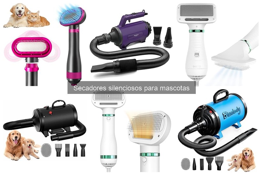 Mejores secadores silenciosos para mascotas en 2023