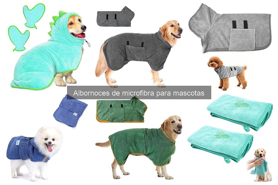 Mejores tiendas para comprar albornoces de microfibra para mascotas