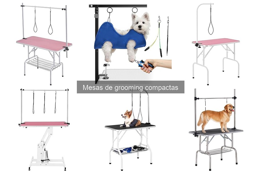 Mejores tiendas para comprar mesas de grooming compactas