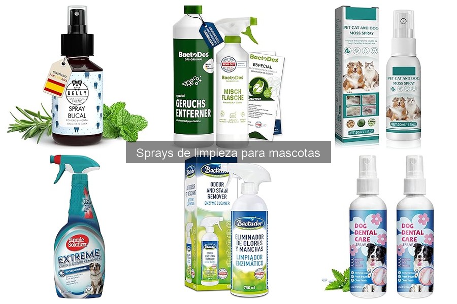 Mejores tiendas para comprar sprays de limpieza para mascotas