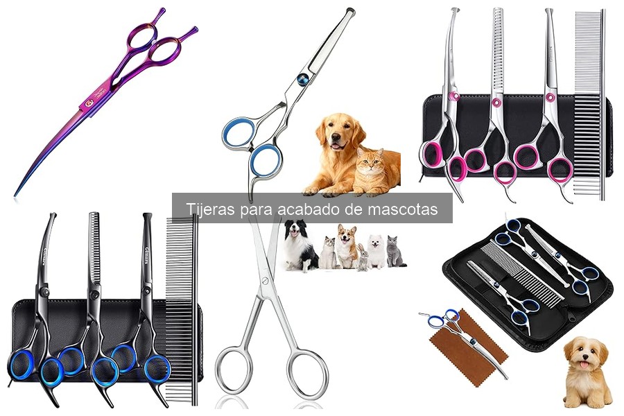 Mejores tijeras para acabado de mascotas para principiantes
