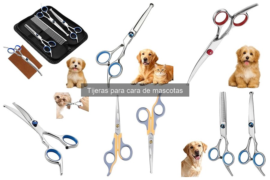 Mejores tijeras para cara de mascotas: comparativa de marcas